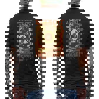 Detroit Motown レコード メンズTシャツ バックプリント - Kawaiitshirt