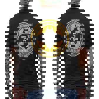 Detroit Techno Militia Men's Back Print T-Shirt | Mazezy