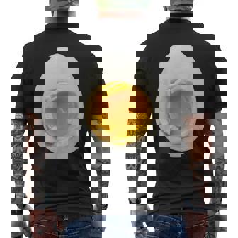 Deviled Egg Costume Halloween Men's T-shirt Back Print | Mazezy