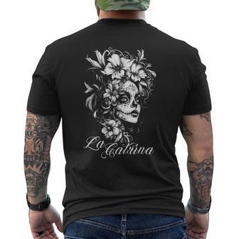 Dia De Los Muertos Mexique Jour Des Morts La Catrina T-shirt imprimé au dos - Cadeauxyz