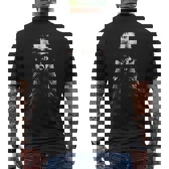 Dibujo De Pollo Gafas Deol Animales Camiseta Hombre Estampado Espalda - Regaloses