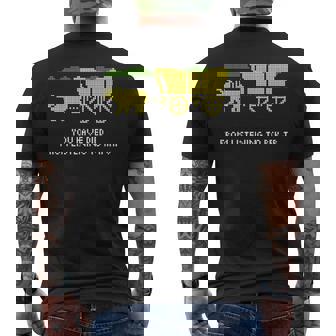 You Have Died From Listening To Rfk Jr Men's T-shirt Back Print - Thegiftio