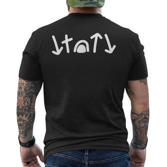 He Came He Died He Rose He Ascended He Is Coming Back Again Men's T-shirt Back Print - Thegiftio UK