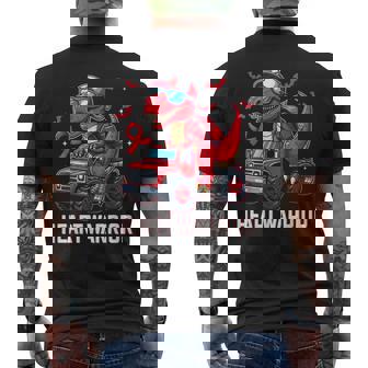 Dino Trex Boys Toddler Heart Warrior Heart Disease Awareness Men's T-shirt Back Print - Monsterry