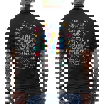 Dios Es Mucho Más Grande Que Camiseta Hombre Estampado Espalda - Regaloses