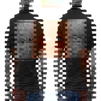 Disgusted Face Meme Baby Babe X Only Baby Love Date Fans T-shirt da uomo con stampa posteriore - Novitaregali