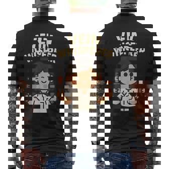 Divertente Flebotomista Kawaii Donnaangue Disegnare Infermiera Flebotomia T-shirt da uomo con stampa posteriore - Novitaregali