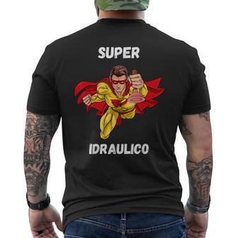 Divertente Idraulico Regalo Idraulico T-shirt da uomo con stampa posteriore - Novitaregali