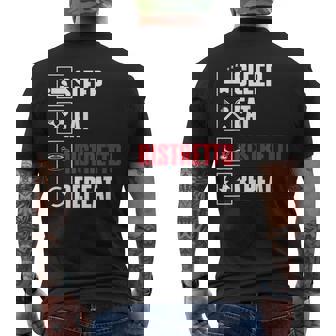 Divertido Disfraz De Ristretto Para Amantes Del Humor Café Expreso Camiseta Hombre Estampado Espalda - Regaloses