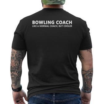 Divertido Entrenador De Bolos Definición Entrenador De Bolos Camiseta Hombre Estampado Espalda - Regaloses