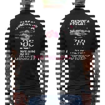 Donna Pensionata 2026 Donna Pensione T-shirt da uomo con stampa posteriore - Novitaregali