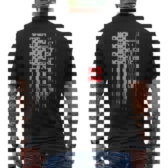 Don't Let The Old Man In Retro Vintage Usa American Flag Men's T-shirt Back Print | Seseable UK