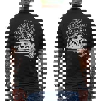 Don't Look Back Chicana Tattoo Gangster Chola Chicano Clown Men's T-shirt Back Print | Seseable UK