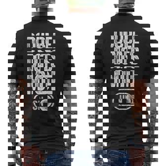 Double Digits Mode On 10Th Birthday Bday 10 Years Old Men's T-shirt Back Print | Mazezy