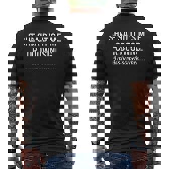 Dowsing Quotes Men's Back Print T-Shirt | Mazezy