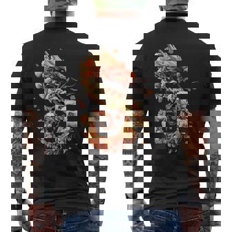 Dragónushi De Rollos Deushi Diseño De Tatuaje Japonés Camiseta Hombre Estampado Espalda - Regaloses