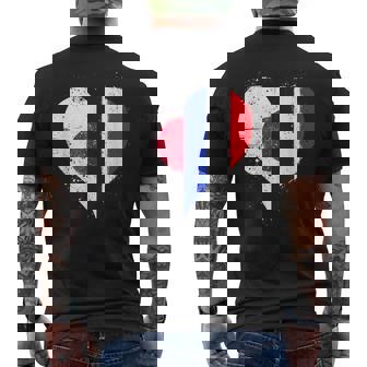 Drapeau Japon France Génial Pour Fier Japonais Français T-shirt imprimé au dos - Cadeauxyz