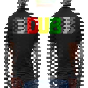 Dub Reggae Music T-shirt imprimé au dos - Cadeauxyz