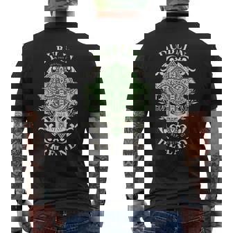 Dublin Irlande Croix Celtique Ancestry Irish Heritage T-shirt imprimé au dos - Cadeauxyz