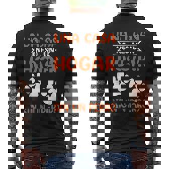 Dueño De Perro Divertido Perros No Es Un Hogarin Un Perro Camiseta Hombre Estampado Espalda - Regaloses