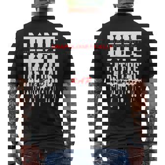 East Coast Rap Unapologetically Dope Men's Back Print T-Shirt | Mazezy