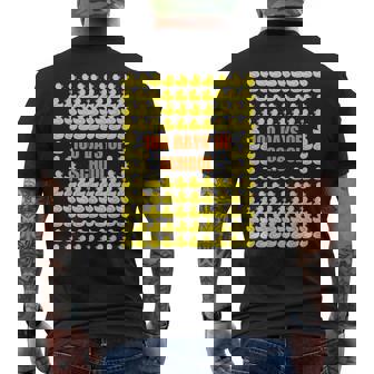 Easy 100 Days Of School Ducks 100 Days Easy Idea Men's T-shirt Back Print - Thegiftio