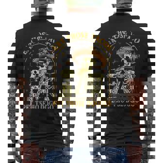 Eat Those Tacos Pet Those Doggos Taco Lover And Dog Men's T-shirt Back Print | Seseable CA