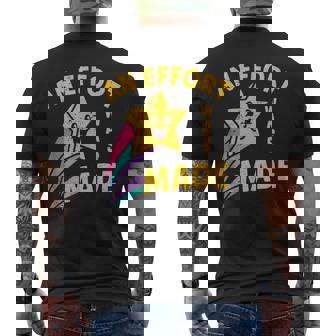 An Effort Was Made All Seeing Eye Vintage Humor Men's T-shirt Back Print - Thegiftio