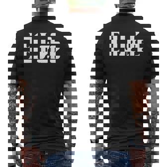 El Jefe El Jefe Cool Español Latino Diseño Llámame El Jefe Camiseta Hombre Estampado Espalda - Regaloses