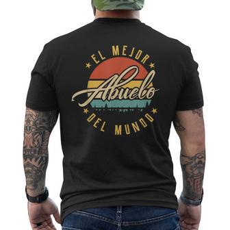 El Mejor Abuelo Del Mundo Día Del Padre Yayointage Camiseta Hombre Estampado Espalda - Regaloses