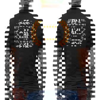 El Mejor Carl De La Historia Con Cinco Estrellas Nombre Carl Camiseta Hombre Estampado Espalda - Regaloses