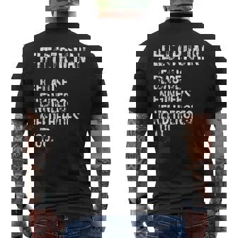 Electrician Because Engineers Need Heroes Too Men's T-shirt Back Print - Monsterry