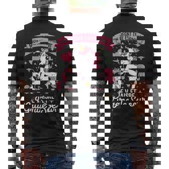 Enfant Mon Règne Est Terminé Jeais Être Grandeoeur 2025 Licorne T-shirt imprimé au dos - Cadeauxyz