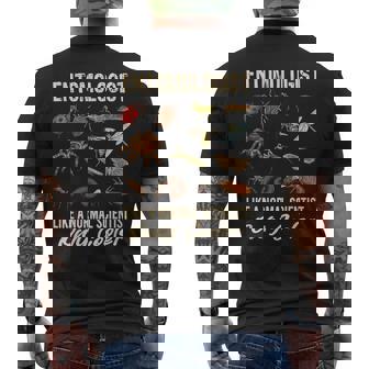 Entomologist Definition Entomology Science Insect Men's T-shirt Back Print | Mazezy