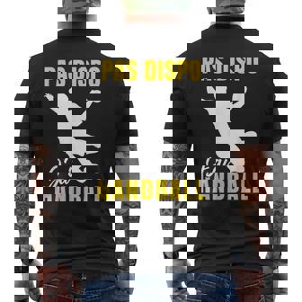 Entraîneur De Handball Humour T-shirt imprimé au dos - Cadeauxyz