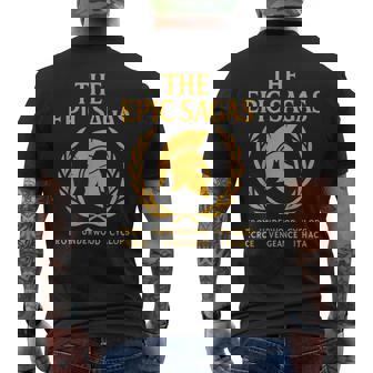 The Epic Legends Ithaca Saga Musical Odysseus Musical Men's T-shirt Back Print | Seseable CA