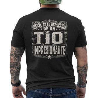 Este Es El Aspecto De Un Tío Impresionante Camiseta Hombre Estampado Espalda - Regaloses