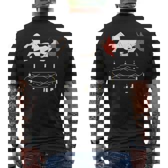 Étoile De David Mystique Rituel Occulte Magie Noire T-shirt imprimé au dos - Cadeauxyz