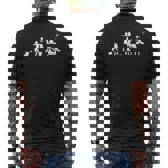 Evolución Retiro Humor Abuelo Jubilado Hombre Drole Camiseta Hombre Estampado Espalda - Regaloses