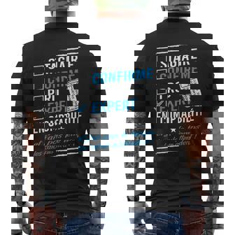 Expert En Comptabilité Compta Cadeau Pour Comptable Homme T-shirt imprimé au dos - Cadeauxyz