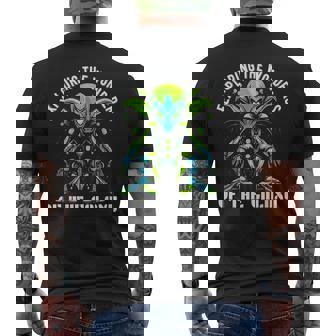 Exploration Des Merveilles De La Galaxie Alien T-shirt imprimé au dos - Cadeauxyz