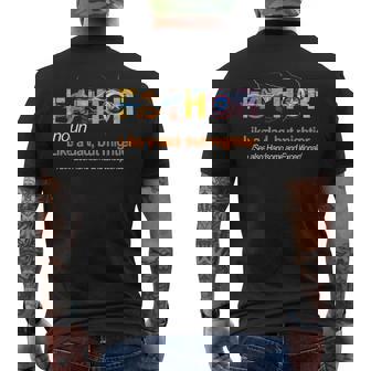 Fa-Thor Like Dad Just Way Mightier Hero Fathers Day Men's T-shirt Back Print | Seseable CA