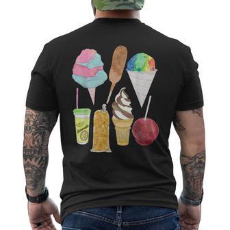Fair Food County Fair Outfit State Fair Men's T-shirt Back Print | Mazezy