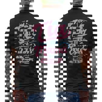 Familia Bautizo Tía Anuncio Embarazadas Camiseta Hombre Estampado Espalda - Regaloses