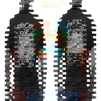 Family Cruise 2026 Making Memories Matching Group Cruising Men's T-shirt Back Print | Mazezy