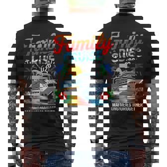 Family Cruise 2026 Vacation Trip Family Matching Cruise Ship Men's T-shirt Back Print - Seseable