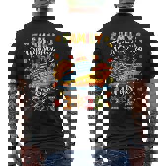Family Thanksgiving Cruise 2025 Vacation Trip Squad Matching Men's T-shirt Back Print - Thegiftio