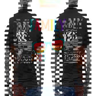 Family Vacation 2025 Beach Matching Summer Family Vibes Men's T-shirt Back Print - Thegiftio