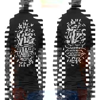 Family Vibes Making Memories Together Family Reunion Men's T-shirt Back Print | Seseable UK