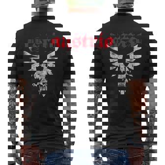 Fan Du Blason Autrichien Aigle Autrichien Oesterreich T-shirt imprimé au dos - Cadeauxyz